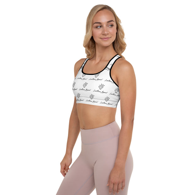 LA22 Patterned Padded Sports Bra