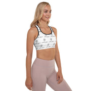 LA22 Patterned Padded Sports Bra