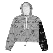 LA22 Patterned Women’s cropped windbreaker