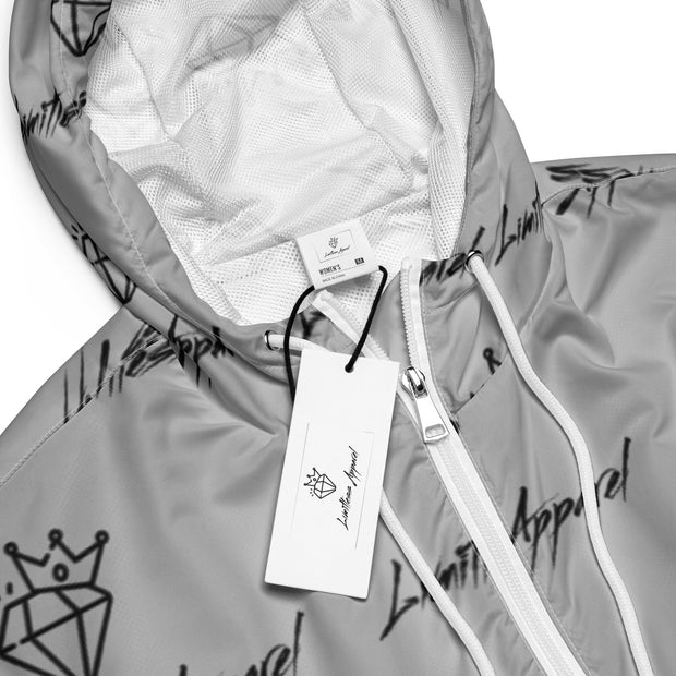 LA22 Patterned Women’s cropped windbreaker