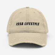 ISSA LIFESTYLE Distressed Dad Hat