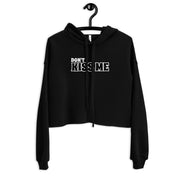 Don't Kiss Me Crop Hoodie