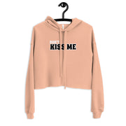 Don't Kiss Me Crop Hoodie