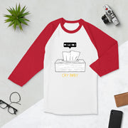 Cry Baby 3/4 sleeve raglan shirt