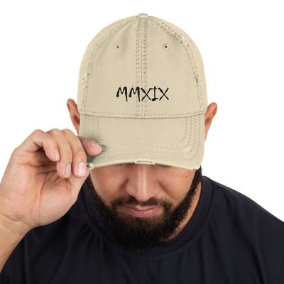 MMXIX Distressed Dad Hat