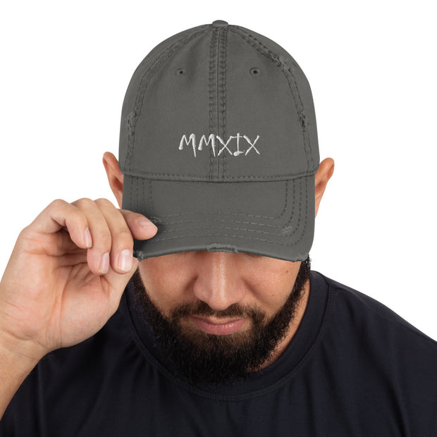 MMXIX Distressed Dad Hat