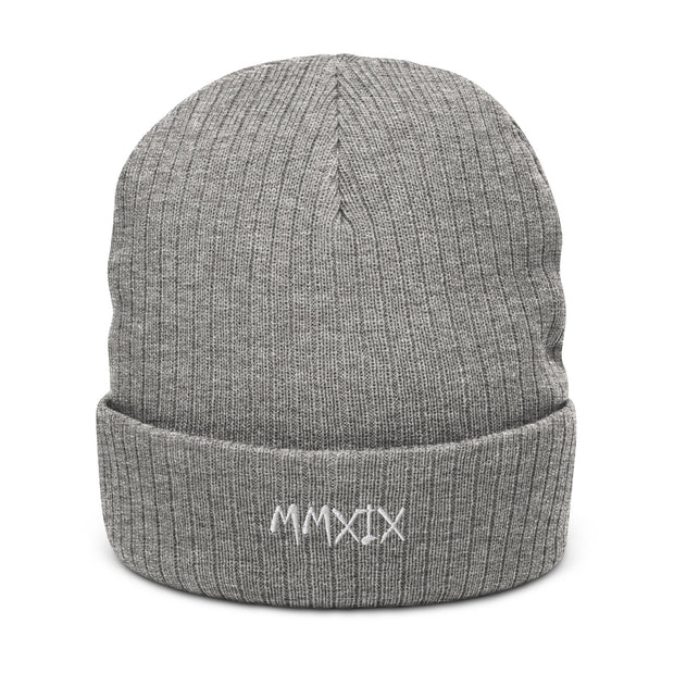 MMXIX Ribbed knit beanie