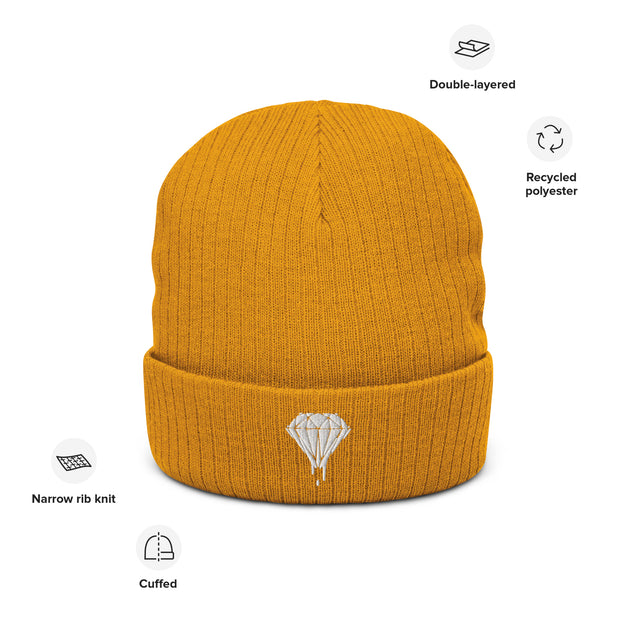 LA19 Ribbed knit beanie