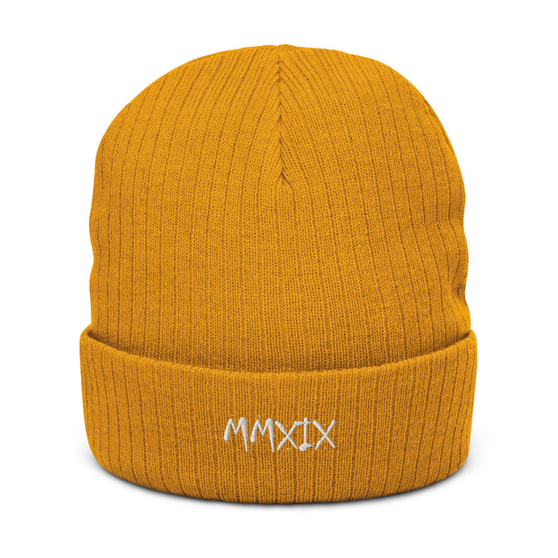 MMXIX Ribbed knit beanie