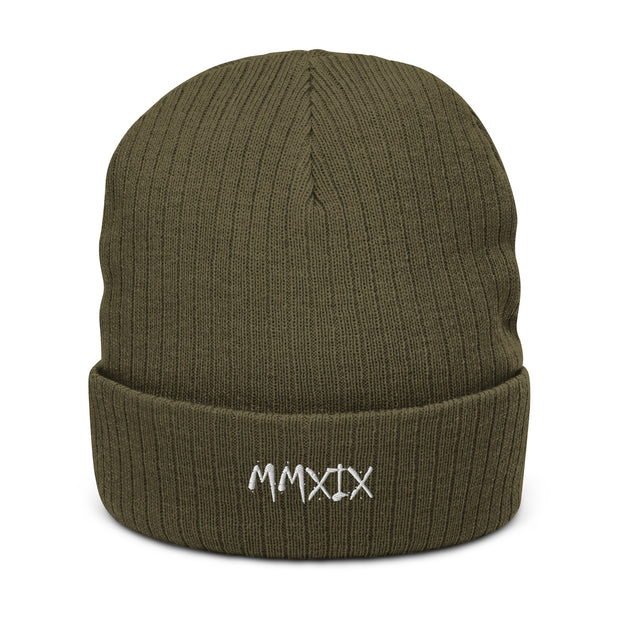 MMXIX Ribbed knit beanie