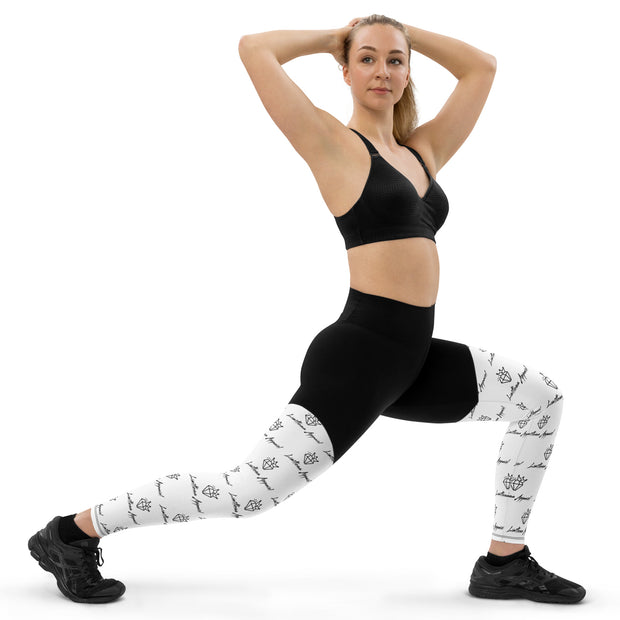 LA22 Patterned Sports Leggings