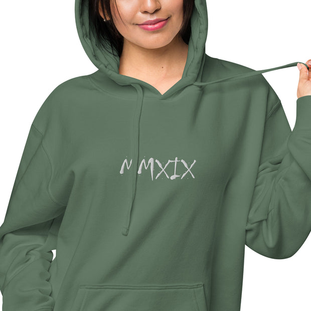 MMXIX Unisex pigment-dyed hoodie