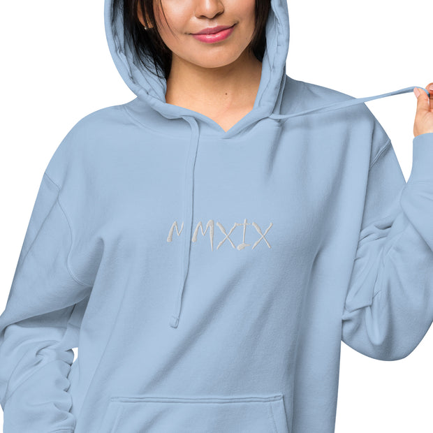 MMXIX Unisex pigment-dyed hoodie