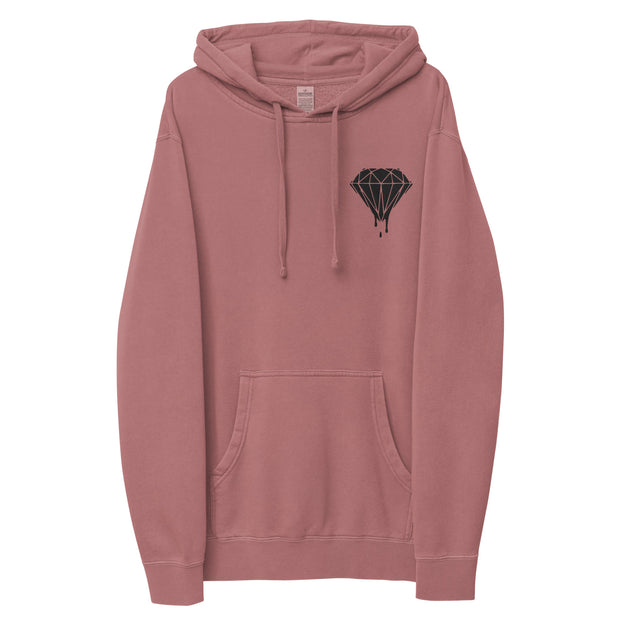 LA19 Unisex pigment-dyed hoodie