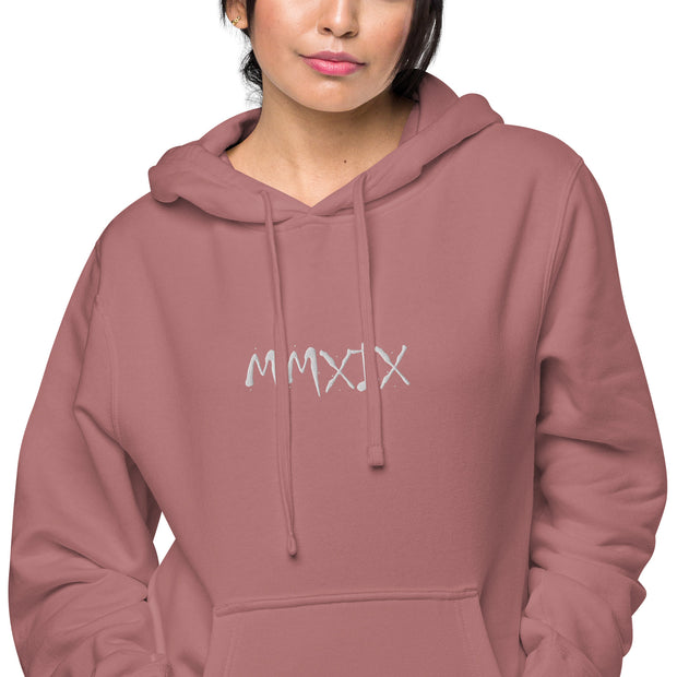 MMXIX Unisex pigment-dyed hoodie