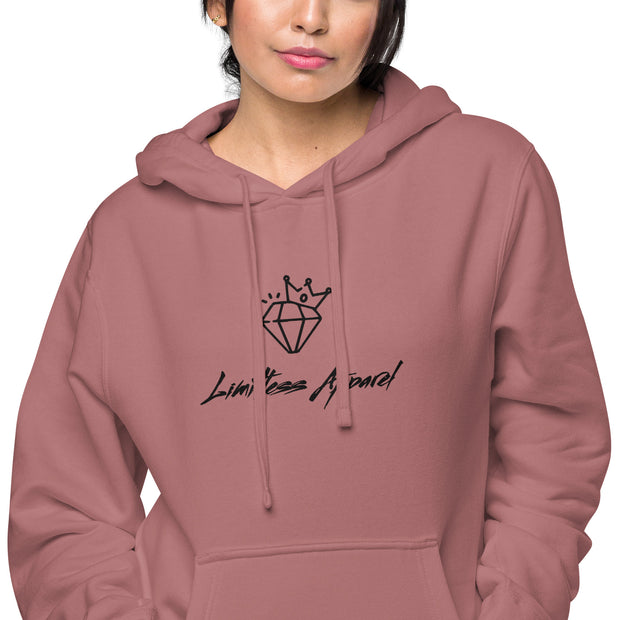 LA22 Unisex pigment-dyed hoodie