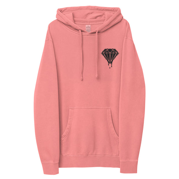 LA19 Unisex pigment-dyed hoodie