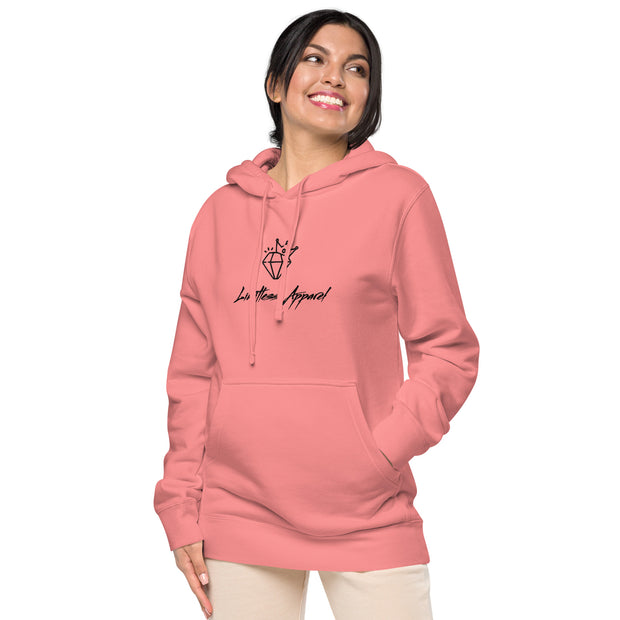 LA22 Unisex pigment-dyed hoodie