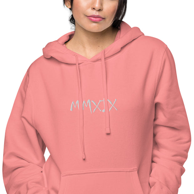 MMXIX Unisex pigment-dyed hoodie