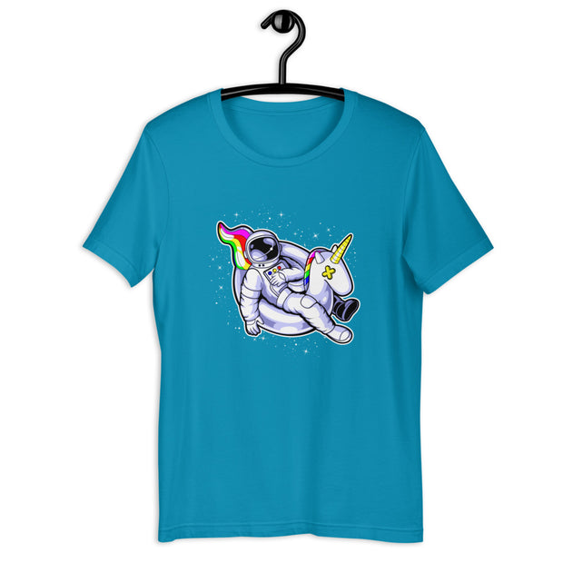 Space Unicorn Short-Sleeve Unisex T-Shirt