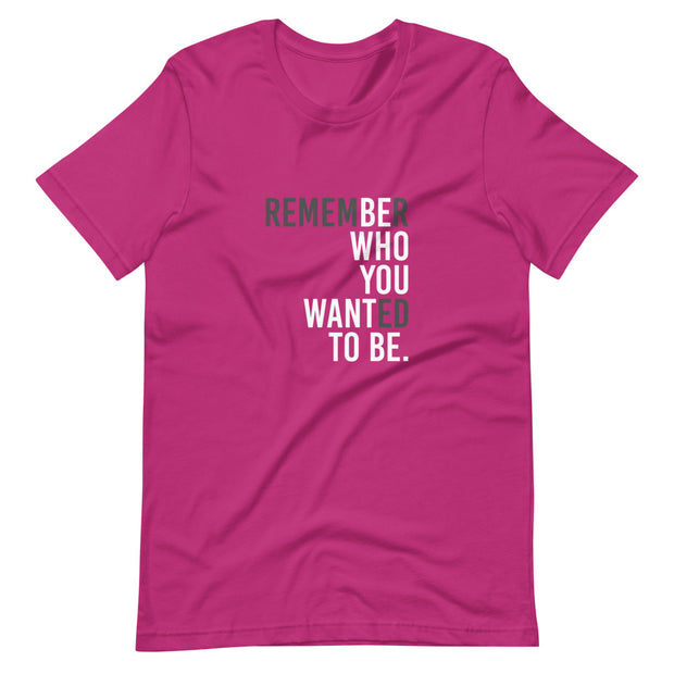 Remember Short-Sleeve Unisex T-Shirt