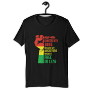 Juneteenth Short-Sleeve Unisex T-Shirt