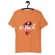 Explicit Short-Sleeve Unisex T-Shirt