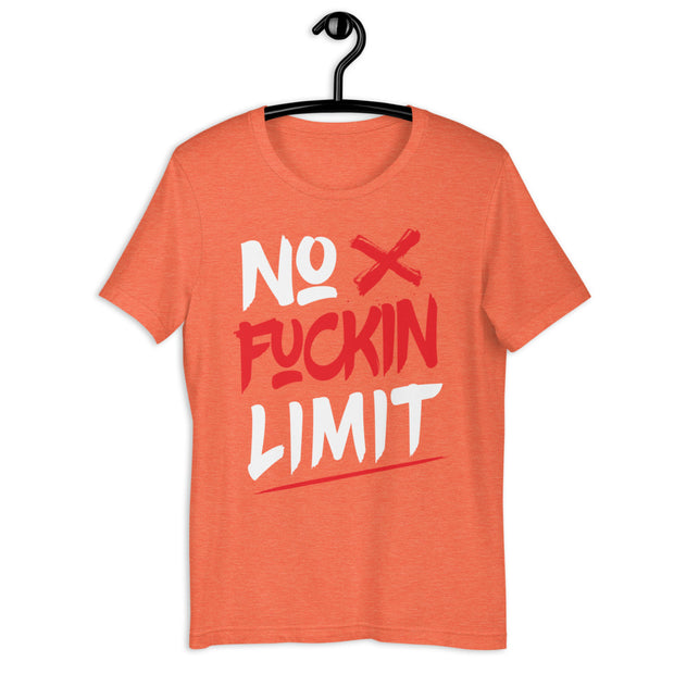 No Fxxxin Limit Short-Sleeve Unisex T-Shirt