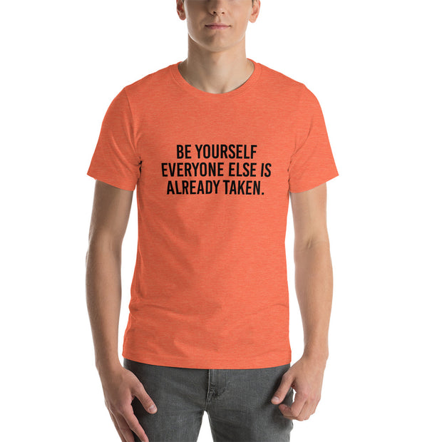 Be Yourself Short-Sleeve Unisex T-Shirt