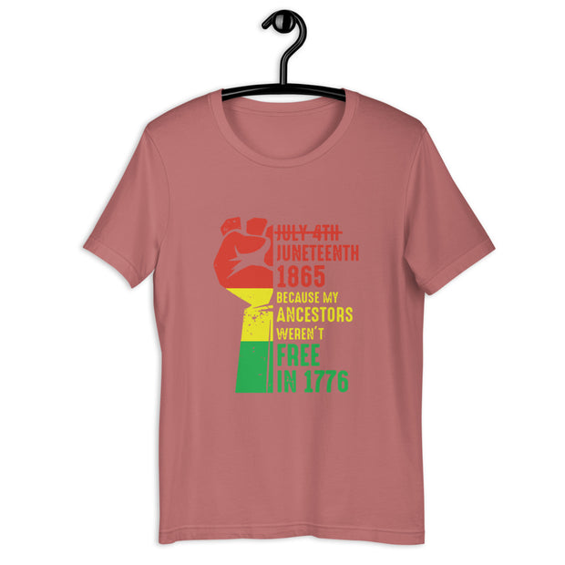 Juneteenth Short-Sleeve Unisex T-Shirt