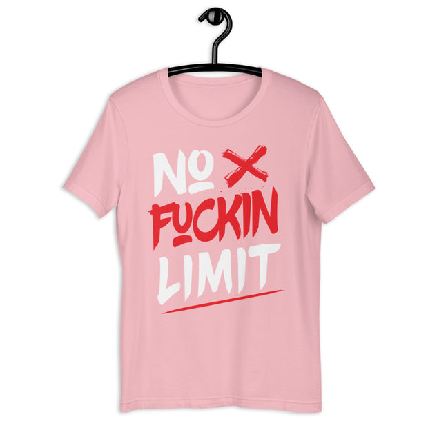 No Fxxxin Limit Short-Sleeve Unisex T-Shirt