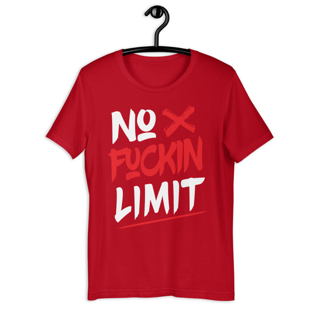 No Fxxxin Limit Short-Sleeve Unisex T-Shirt