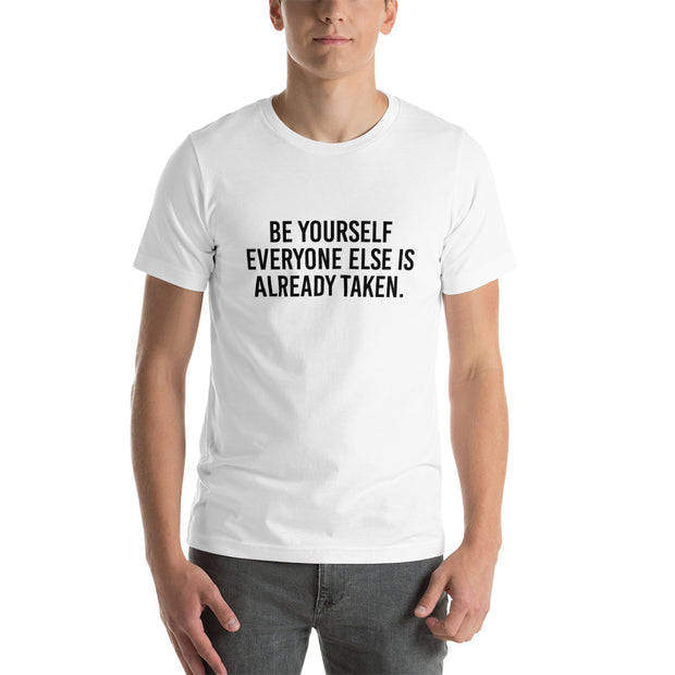 Be Yourself Short-Sleeve Unisex T-Shirt