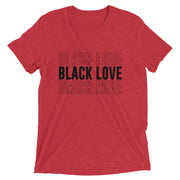 Black Love Short sleeve t-shirt