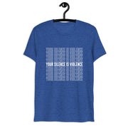 Silence = Violence Short sleeve t-shirt