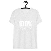 100% Black Short sleeve t-shirt