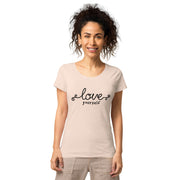 Love Yourself Women’s basic organic t-shirt