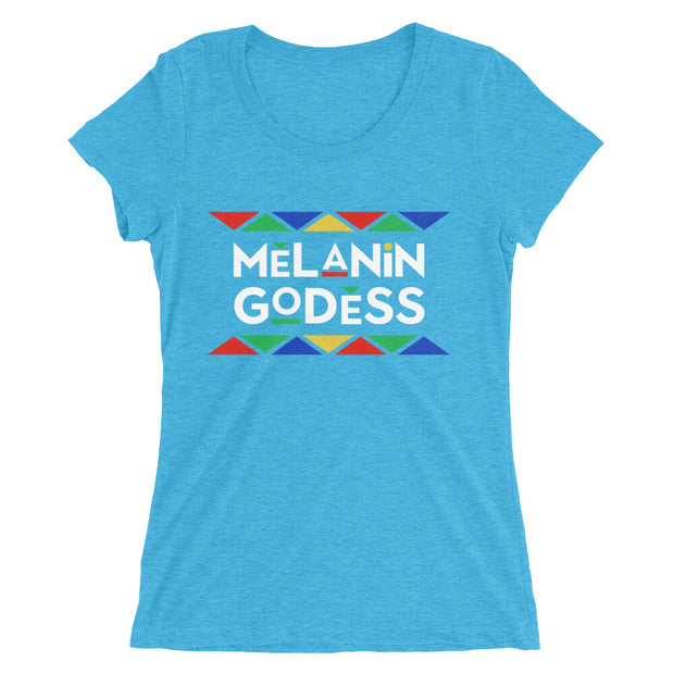 Melanin Godess Ladies' short sleeve t-shirt