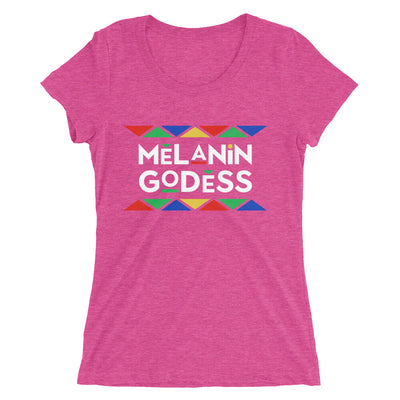 Melanin Godess Ladies' short sleeve t-shirt