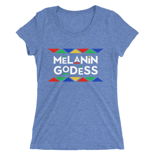 Melanin Godess Ladies' short sleeve t-shirt