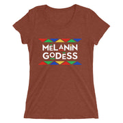 Melanin Godess Ladies' short sleeve t-shirt