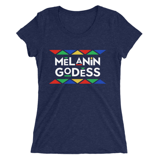 Melanin Godess Ladies' short sleeve t-shirt