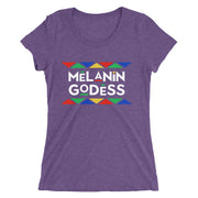 Melanin Godess Ladies' short sleeve t-shirt