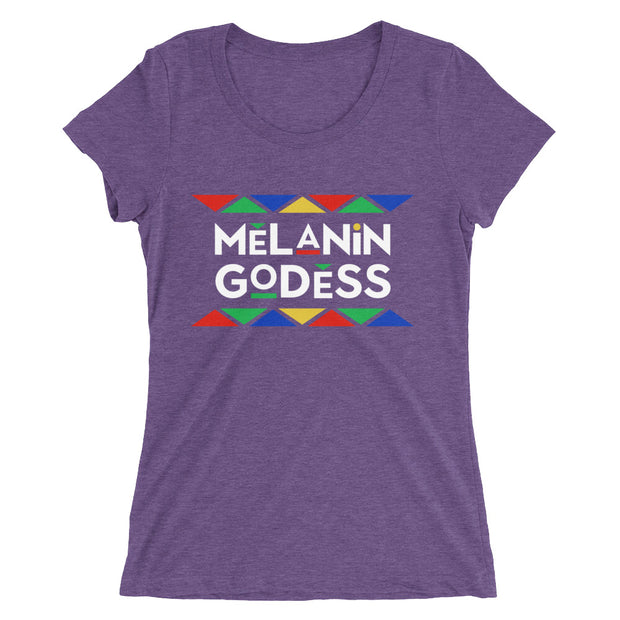 Melanin Godess Ladies' short sleeve t-shirt